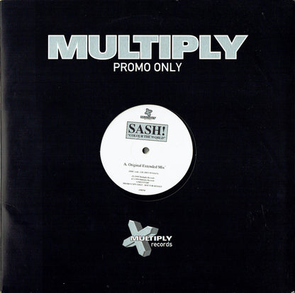 Sash! : Colour The World (2x12", Single, Promo)