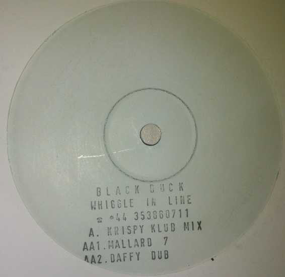 Black Duck : Whiggle In Line (12", W/Lbl)