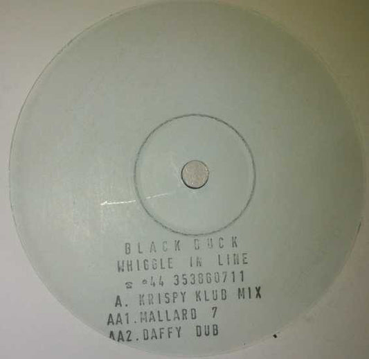 Black Duck : Whiggle In Line (12", W/Lbl)