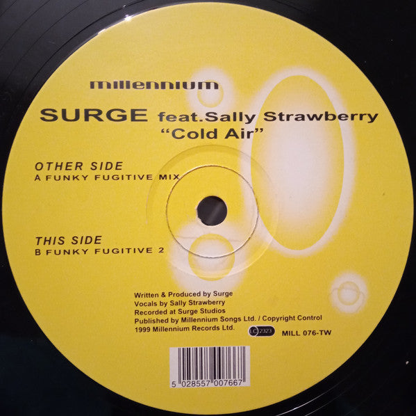 Surge feat. Sally Strawberry : Cold Air (12")