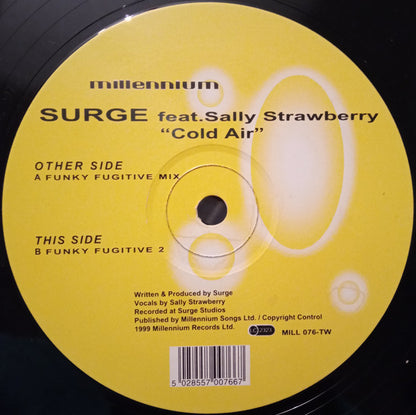 Surge feat. Sally Strawberry : Cold Air (12")