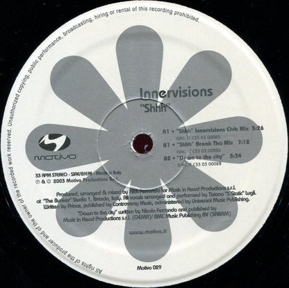 Innervisions (2) : Shhh (12")