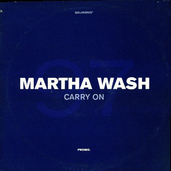 Martha Wash : Carry On (12", Promo)