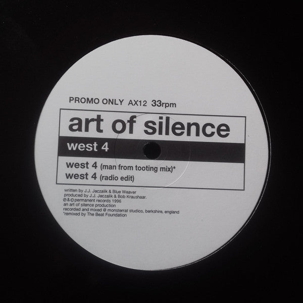 Art Of Silence : West 4 (12", Promo)