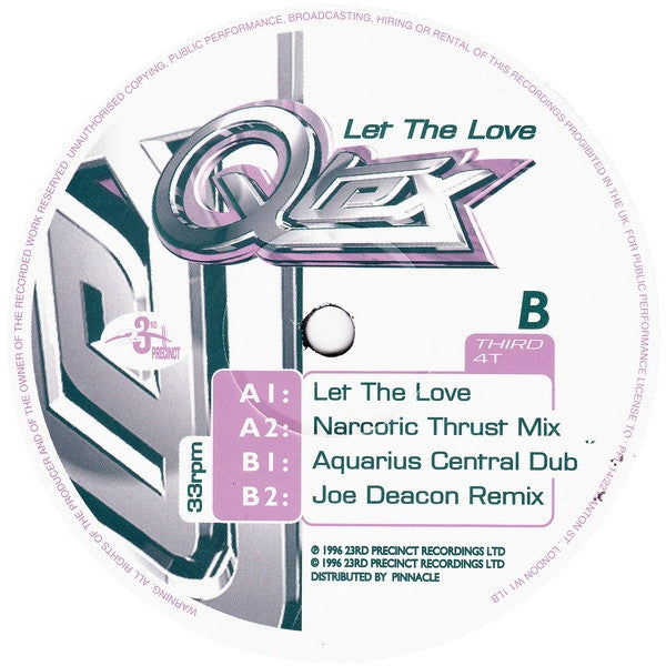 Q-Tex : Let The Love (12")