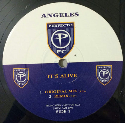 Angeles : It's Alive / Shine (12", M/Print, Promo)