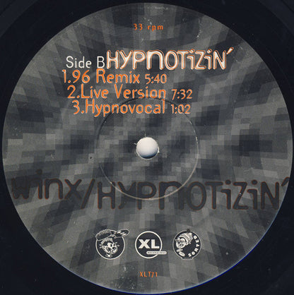 Josh Wink : Hypnotizin' (12")