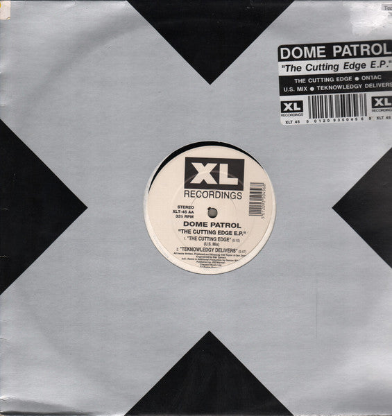 Dome Patrol : The Cutting Edge E.P. (12", EP)