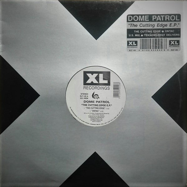 Dome Patrol : The Cutting Edge E.P. (12", EP)