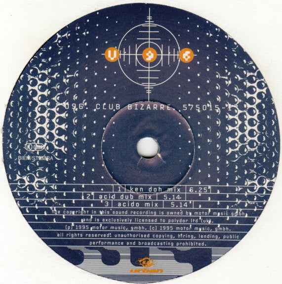U96 : Club Bizarre (12", Single)