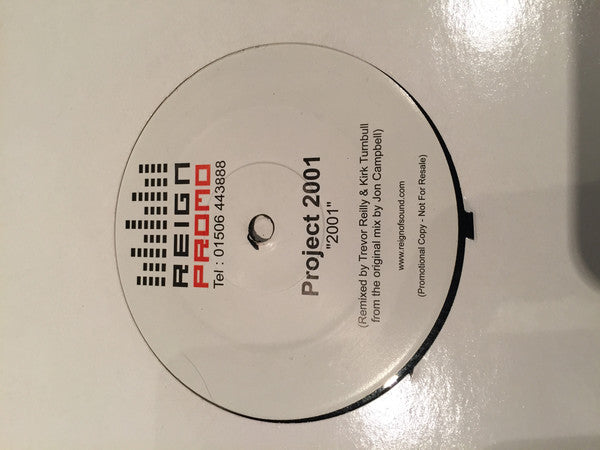 Project 2001 : 2001 (12", Promo)