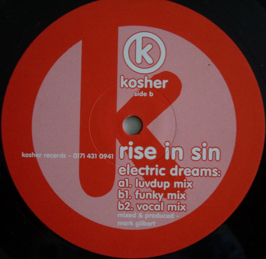 Rise In Sin : Electric Dreams (12")