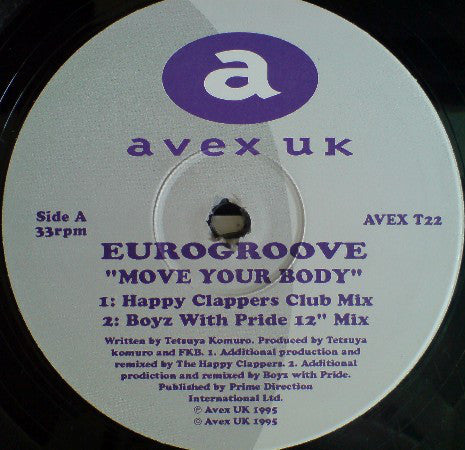 Eurogroove : Move Your Body (12")