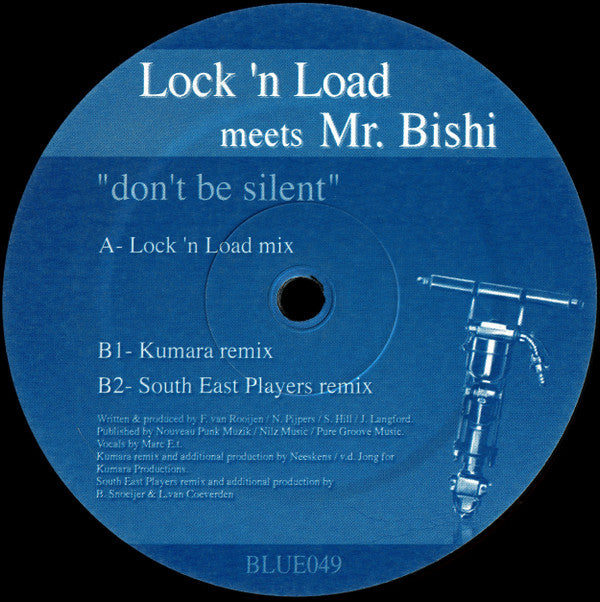 Lock 'N Load Meets Mr. Bishi : Don't Be Silent (12")
