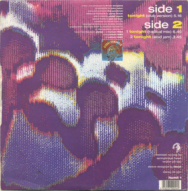 Humanoid Featuring Sharon Benson : Tonight (12")