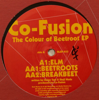 Co-Fusion : The Colour Of Beetroot EP (12", EP)