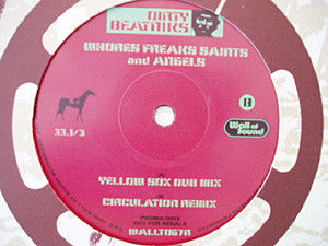 Dirty Beatniks : Whores, Freaks, Saints And Angels (12", Promo)