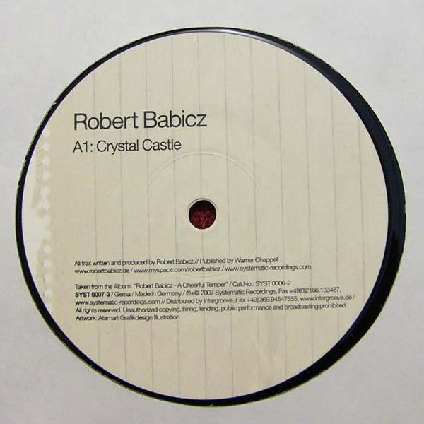 Robert Babicz : Crystal Castle (12")