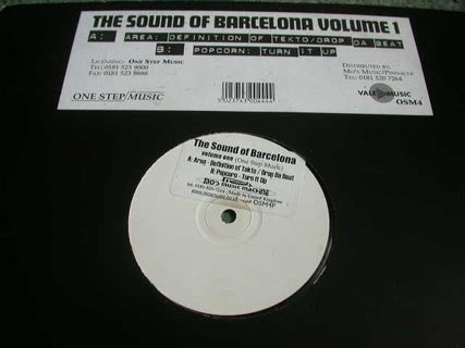 Various : The Sound Of Barcelona Volume 1 (12", Comp, W/Lbl, Sti)