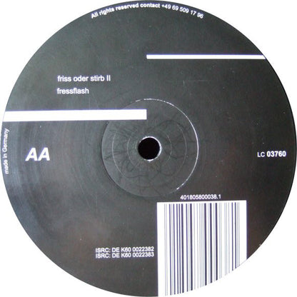 TPH / WJH* : Friss Oder Stirb (12")