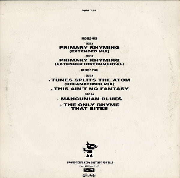 MC Tunes / MC Tunes Vs 808 State : Untitled (2x12", Ltd, Promo)