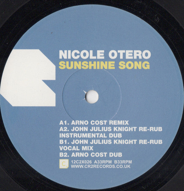 Nicole Otero : Sunshine Song (12")