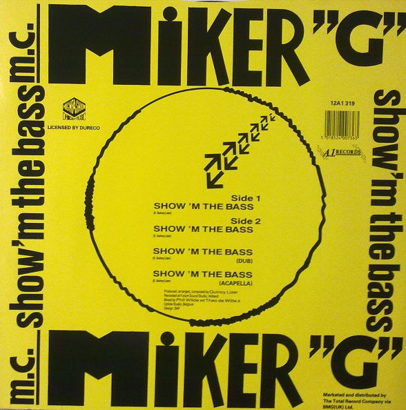 M.C. Miker G* : Show 'M The Bass (12")
