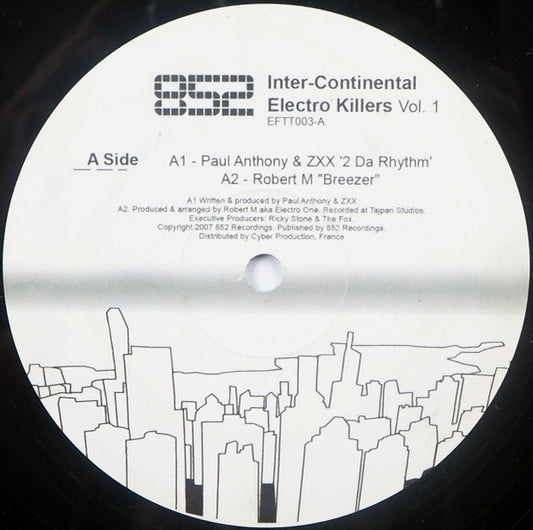 Various : Inter-Continental Electro Killers Vol. 1 (12")