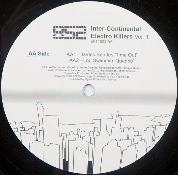 Various : Inter-Continental Electro Killers Vol. 1 (12")