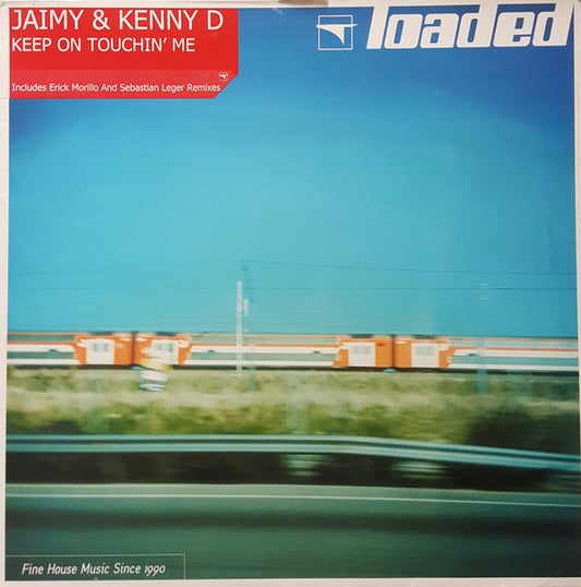 Jaimy & Kenny D. : Keep On Touchin' Me (12", Single)