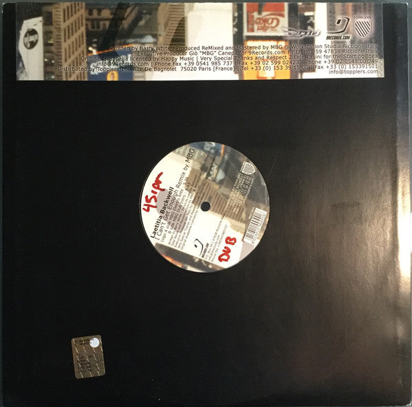 Laetitia Backwell : Can't Get Enough (Remixed By MBG) (12", RE)