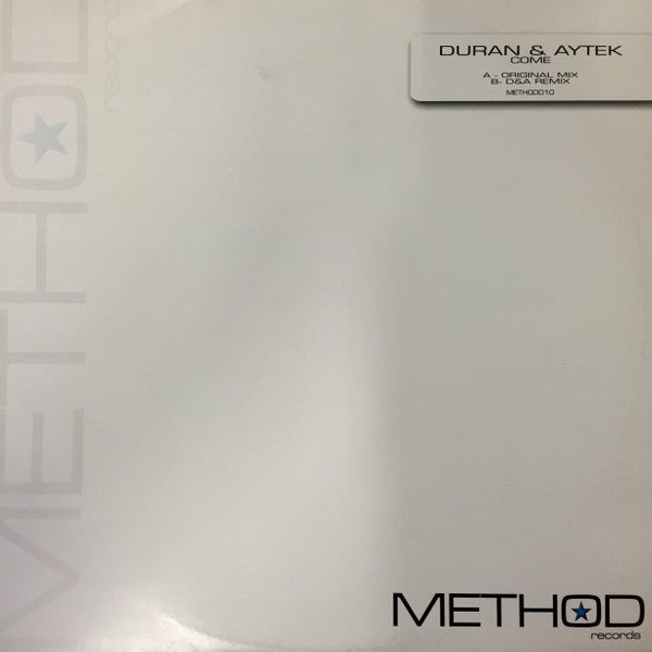 Duran & Aytek : Come (12")