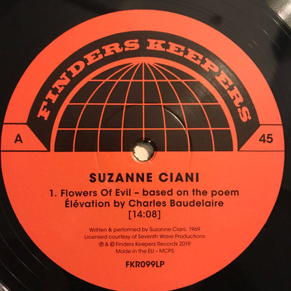 Suzanne Ciani : Flowers Of Evil  (LP, Album)