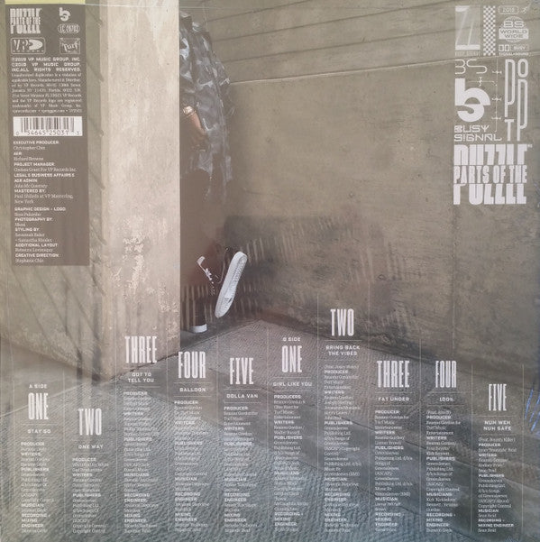 Busy Signal : Parts Of The Puzzle (LP, Album)