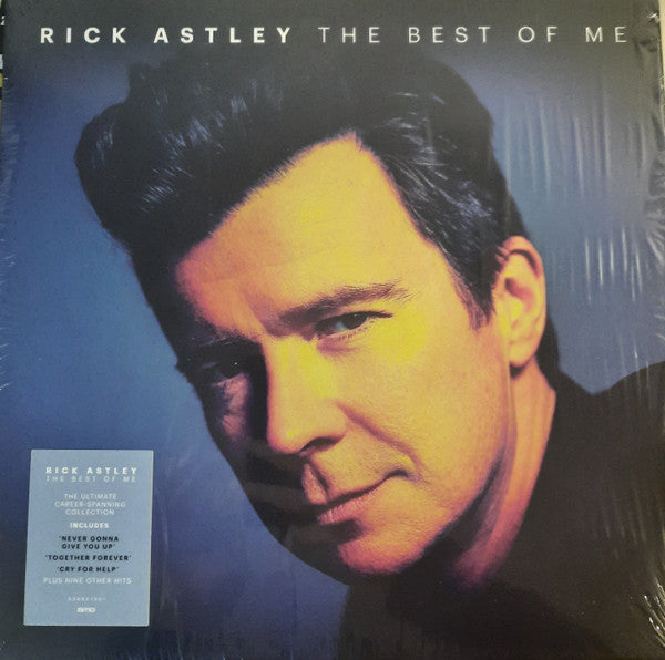 Rick Astley : The Best Of Me (LP, Comp, RE)